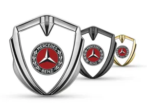 Mercedes Emblema Fender Badge Look High-End Stile Drift